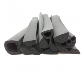 三元乙丙發泡隔音防塵阻燃梯形膠條地鐵人防門梯形密封條